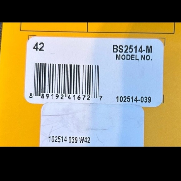 Carhartt Rugged Flex Shorts 42 Relaxed Fit Canvas Work Utility Grey NWT - Picture 4 of 4